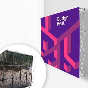 直型拉網展架,Vertical Pop-up display