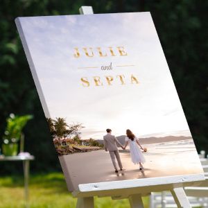 結婚油畫