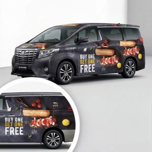 7座私家車裱貼,7-Seater Car Wrapping