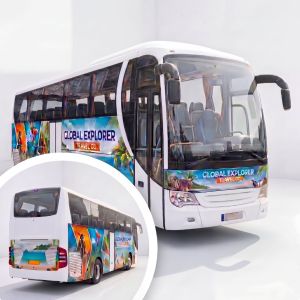 車身貼紙工程,車身裱貼,旅遊巴廣告,car wrapping,coach wrapping,coach advertising